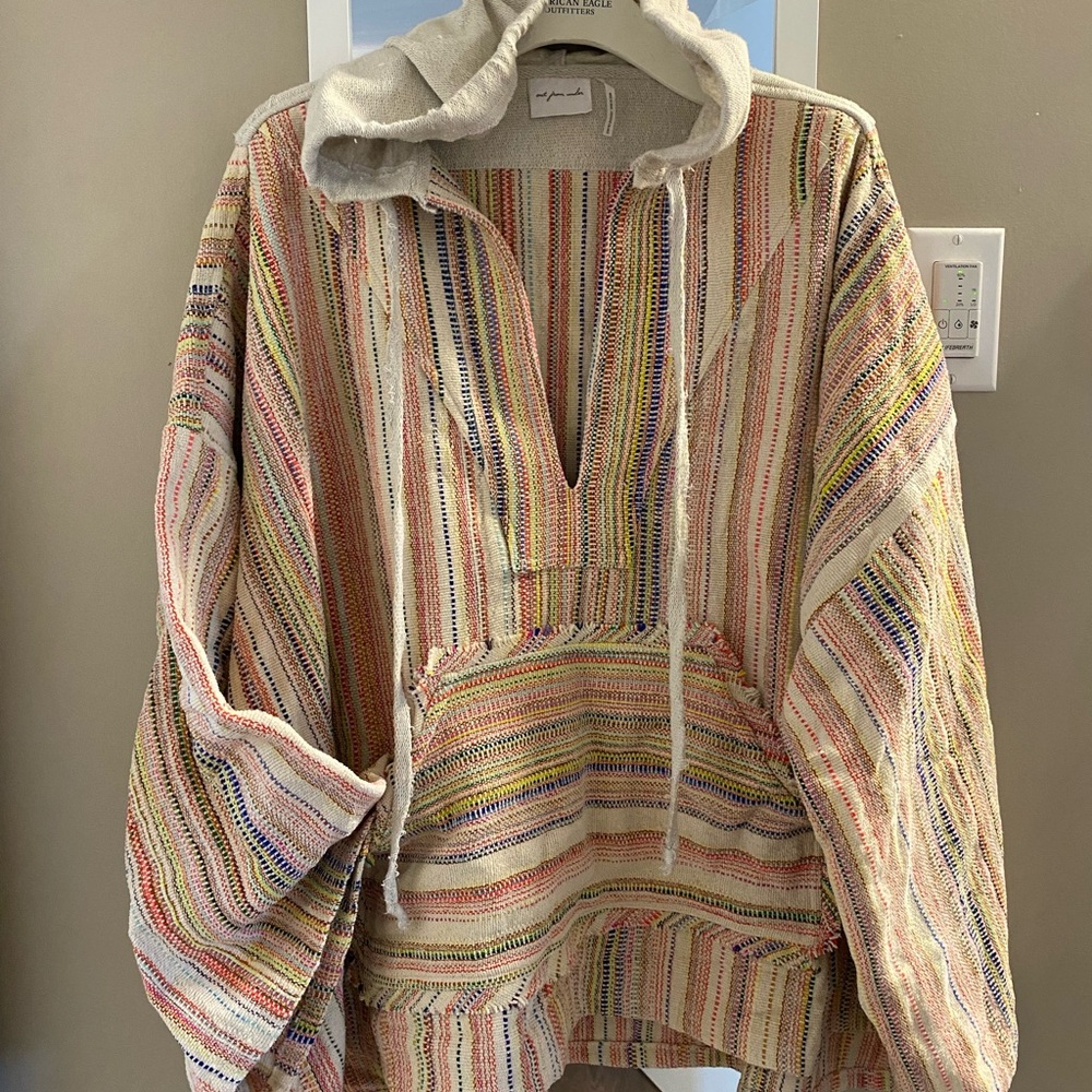 Urban Outfitters Striped Baja Hoodie